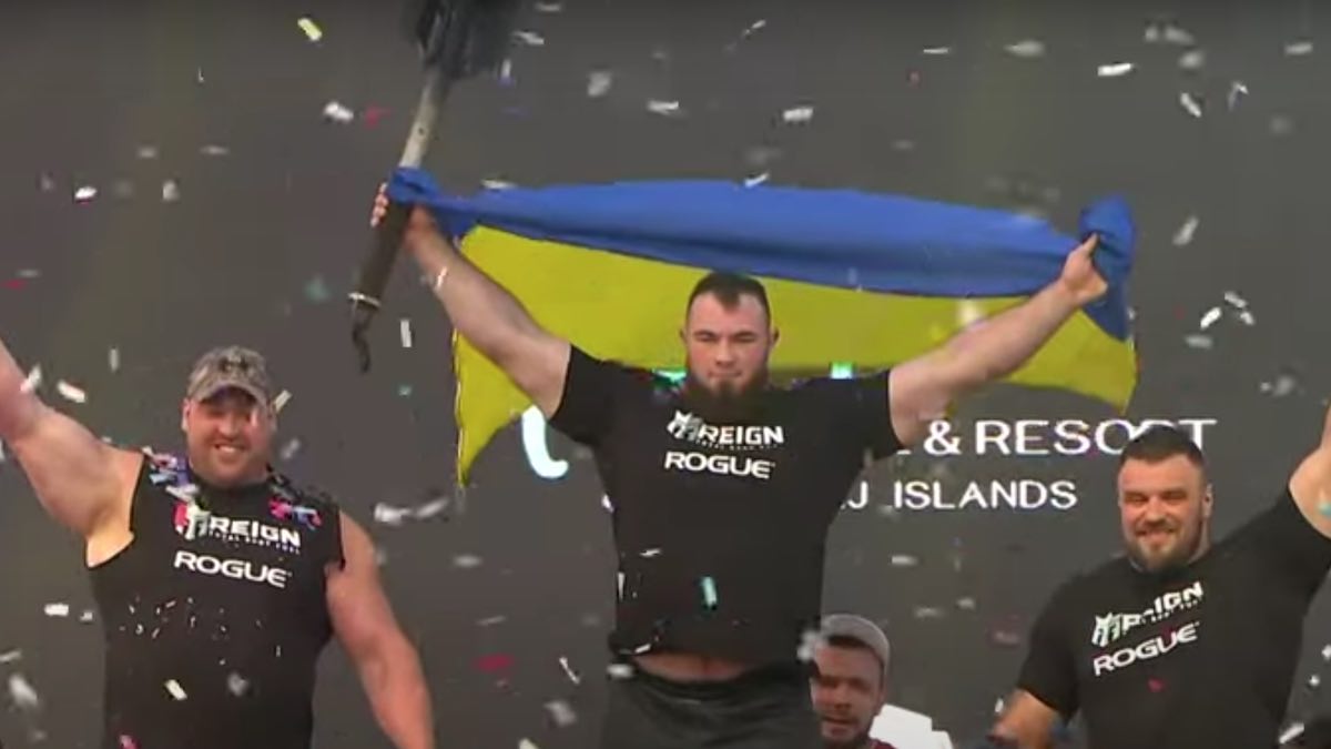 Oleksii Novikov Wins Worlds Ultimate Strongman Strength Island