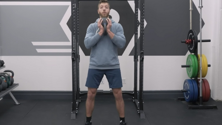Goblet Squat Stand Up