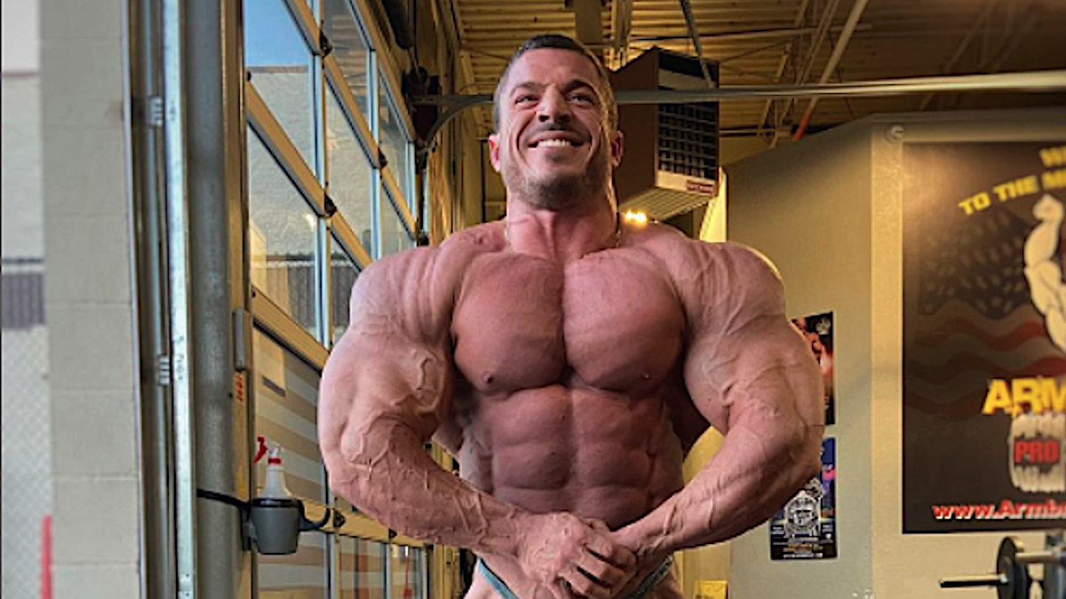 Bodybuilder Brett Wilkin Ups The Intensity To Train Chest and Delts | BarBend