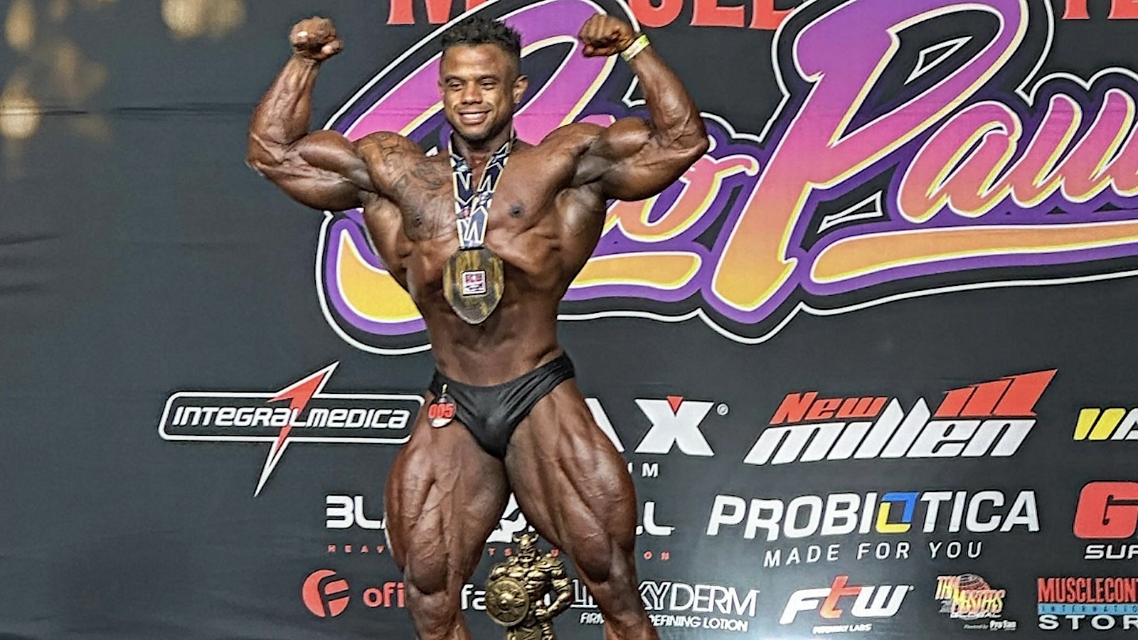 Livingstone Livenho Wins 2024 Musclecontest Sao Paulo Pro Classic