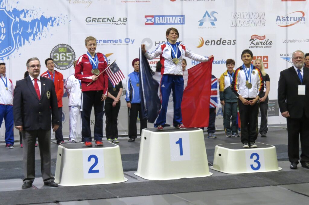 Joanna Welsh Salo Podium