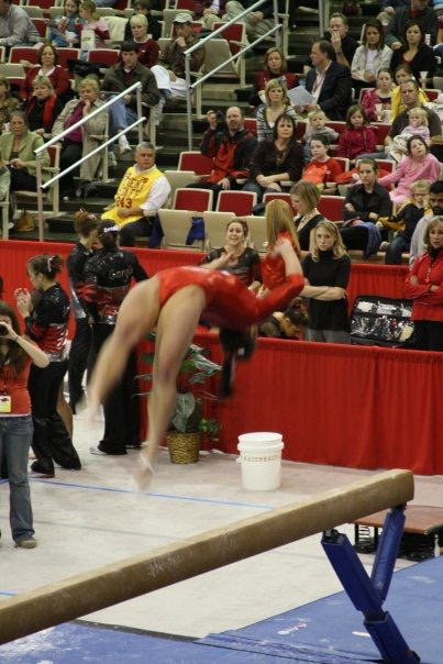 Alexandra LaChance on beam