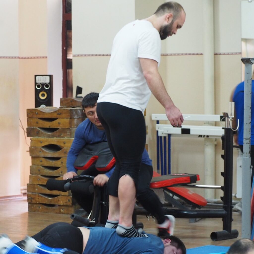 Nurudinov Weightlifting Warmup