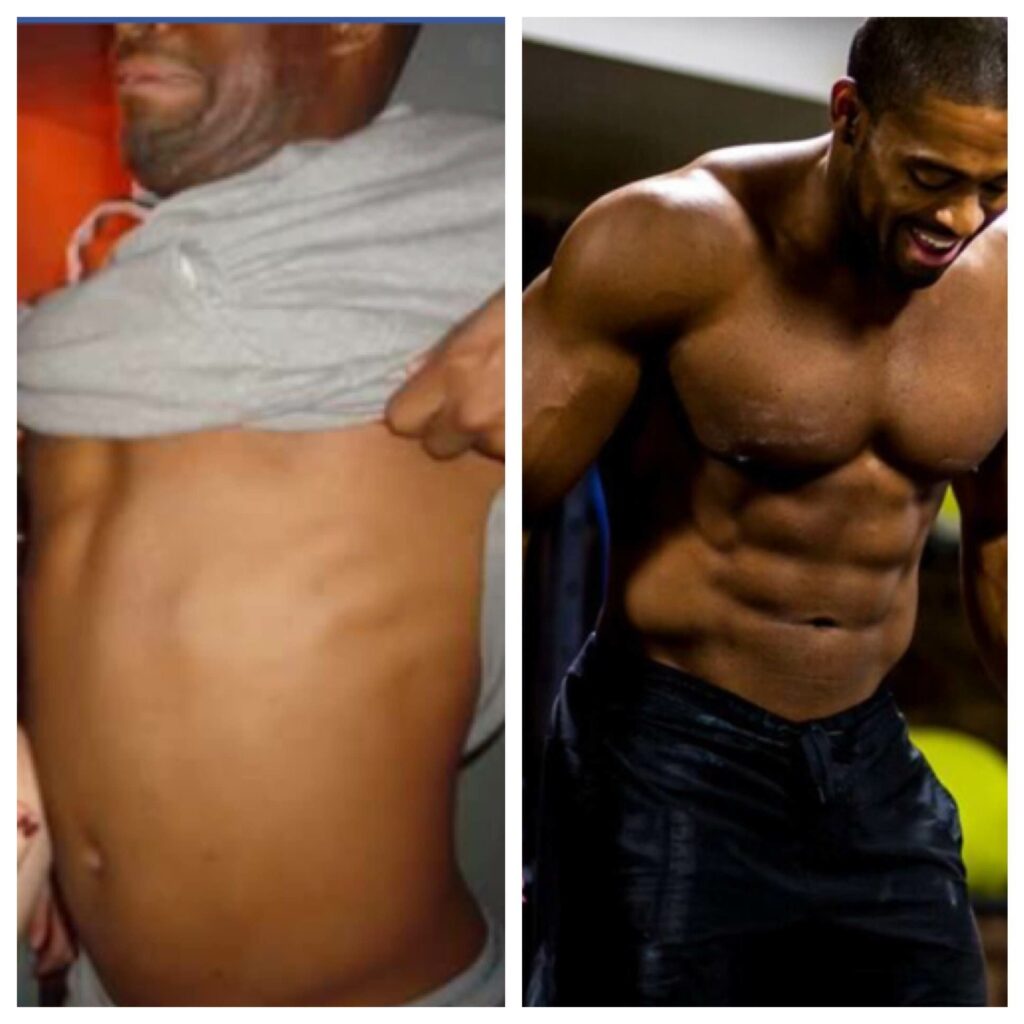 Andre Crews Before and After