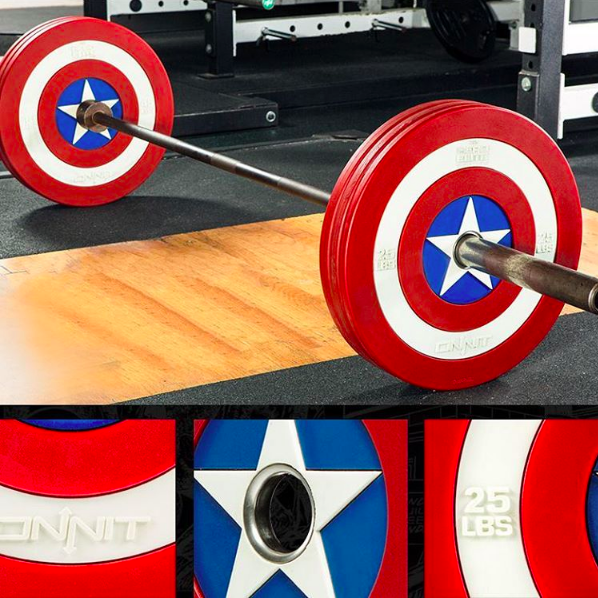 Candado Gym Performa Marvel Hero Elite Series Capitan America
