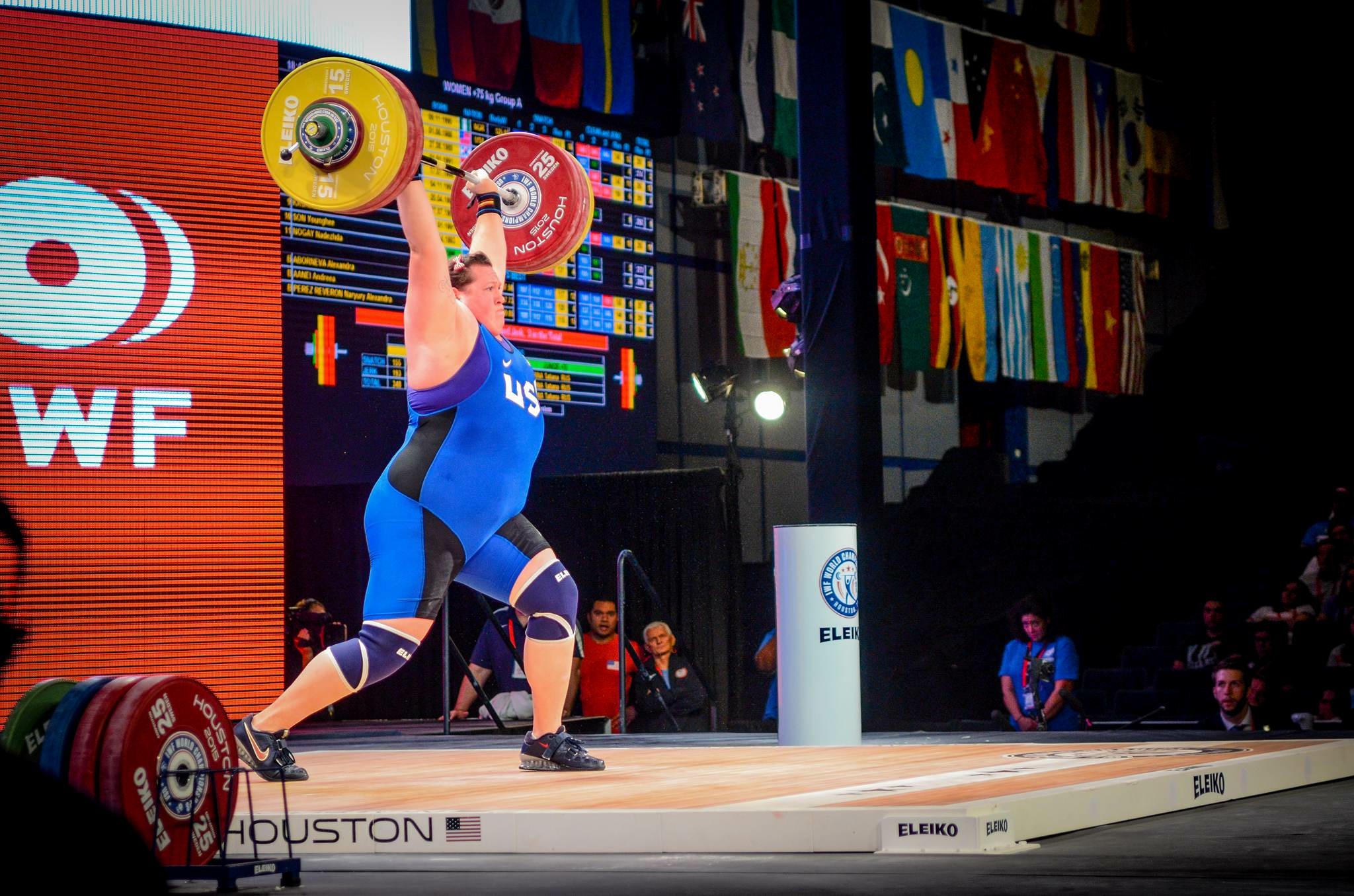 Meng Suping Wins +75kg Class, Sarah Robles Secures First Medal for USA  Since 2000