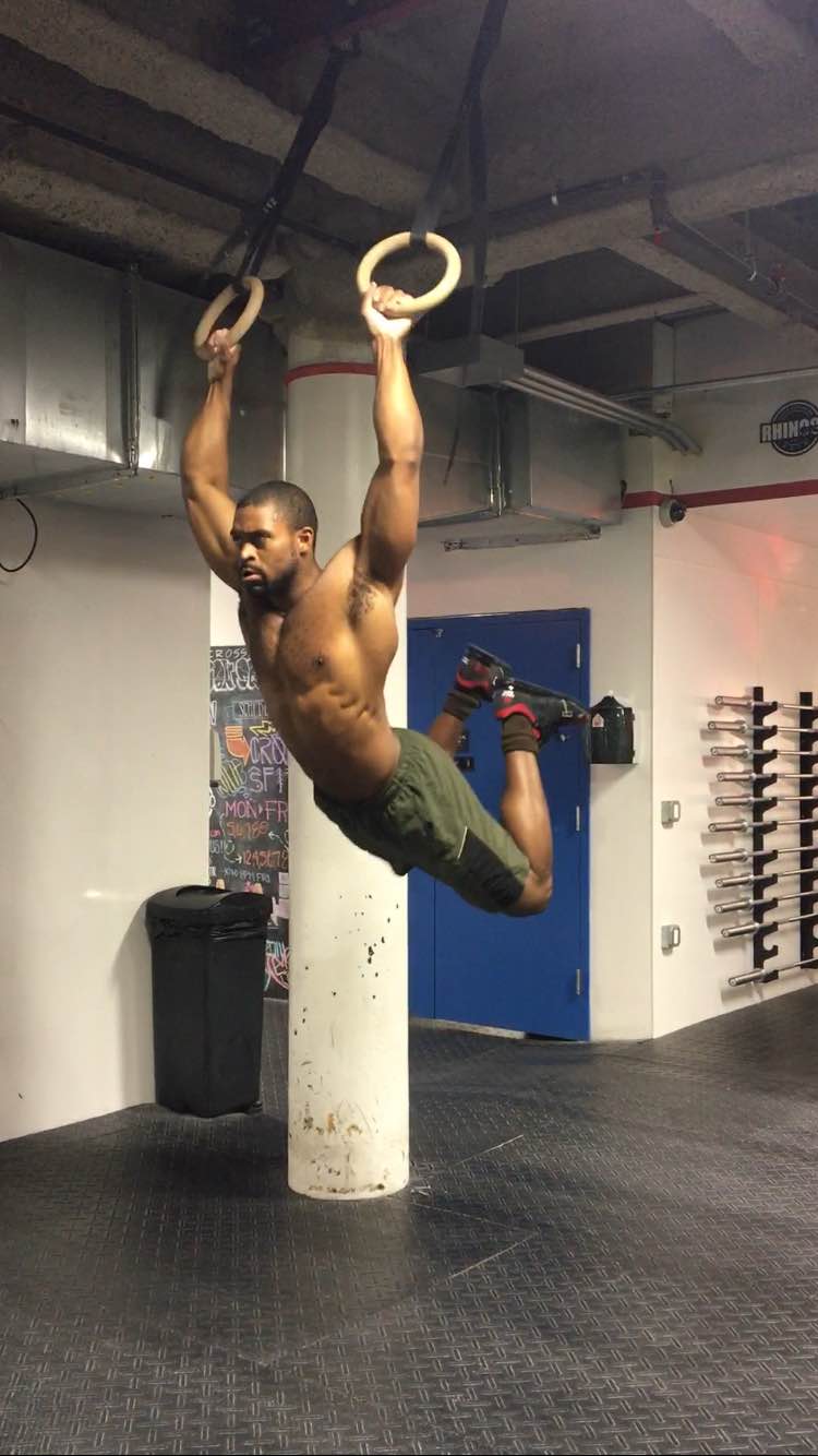 Male cheap gymnast workout