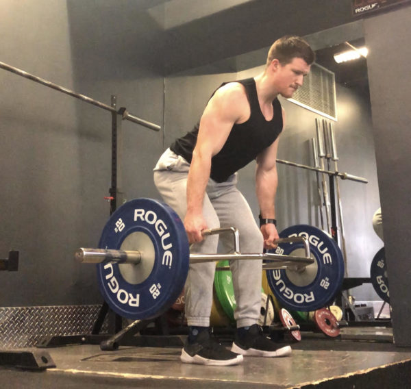 Trap Bar Deadlift Exercise Guide - Middle Pull