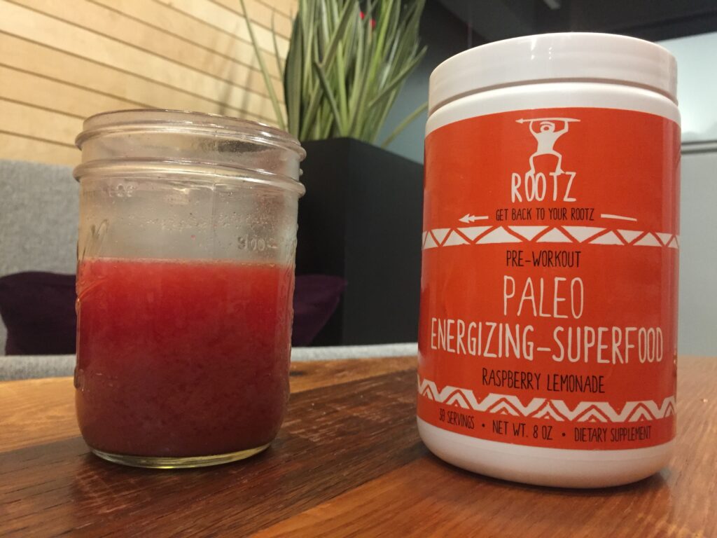 Rootz pre workout for Women