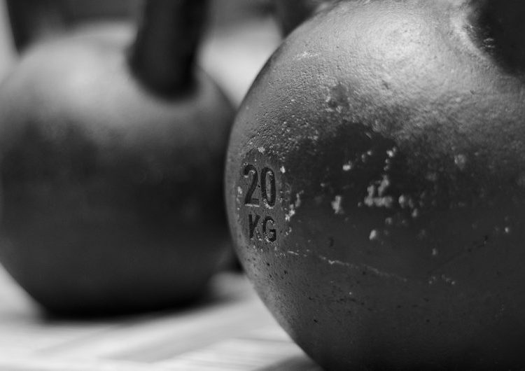 Kettlebell closeup