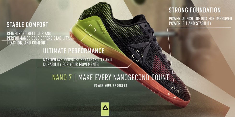 reebok crossfit nano 7.0 cross training shoe