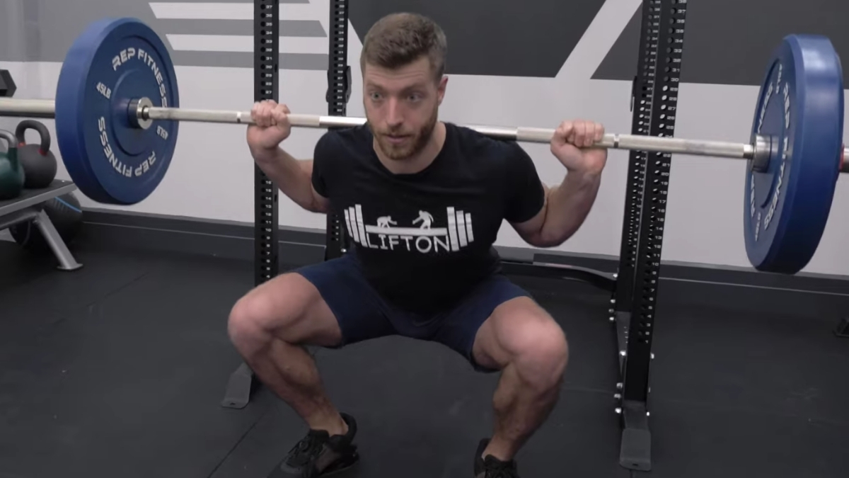 powerlifting high bar squat
