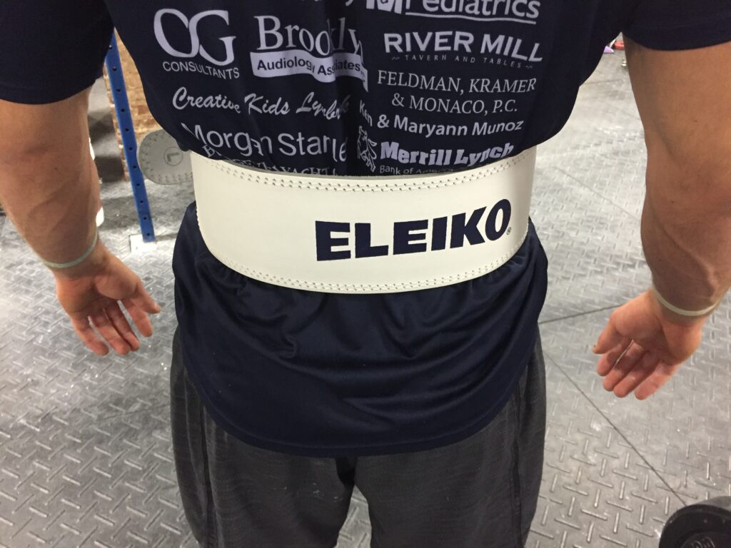 Eleiko olympic weightlifting online belt