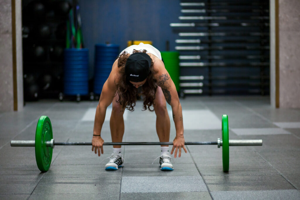 Barbell Back Squat - Sweat