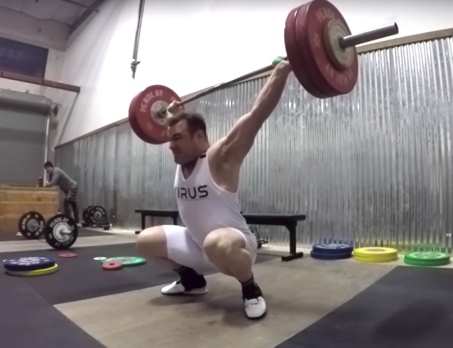 Jon North Back to Training, Full Olympic Lifts After Cardiac Arrest ...