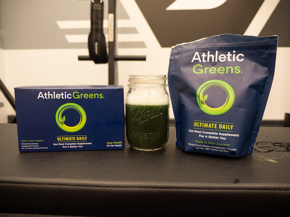 athletic greens contents