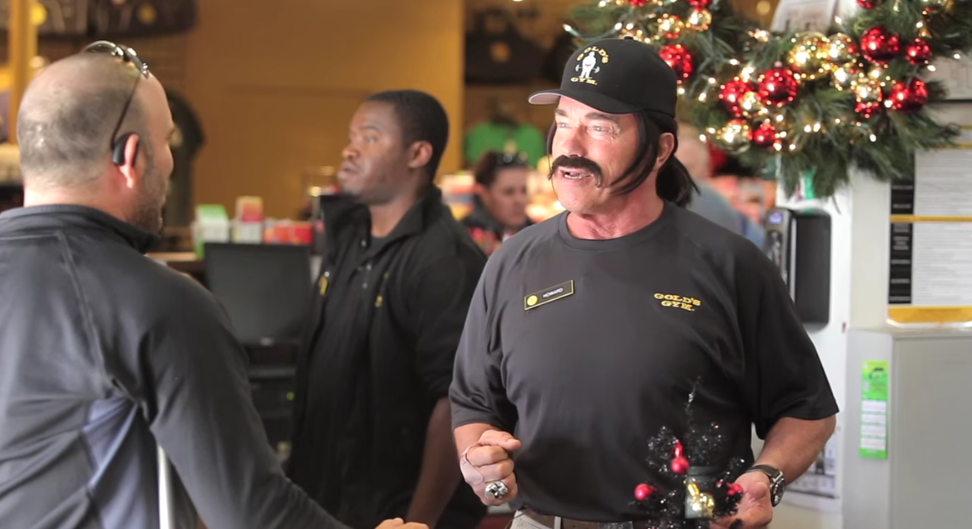 Throwback to When Arnold Schwarzenegger Worked at Gold's Gym