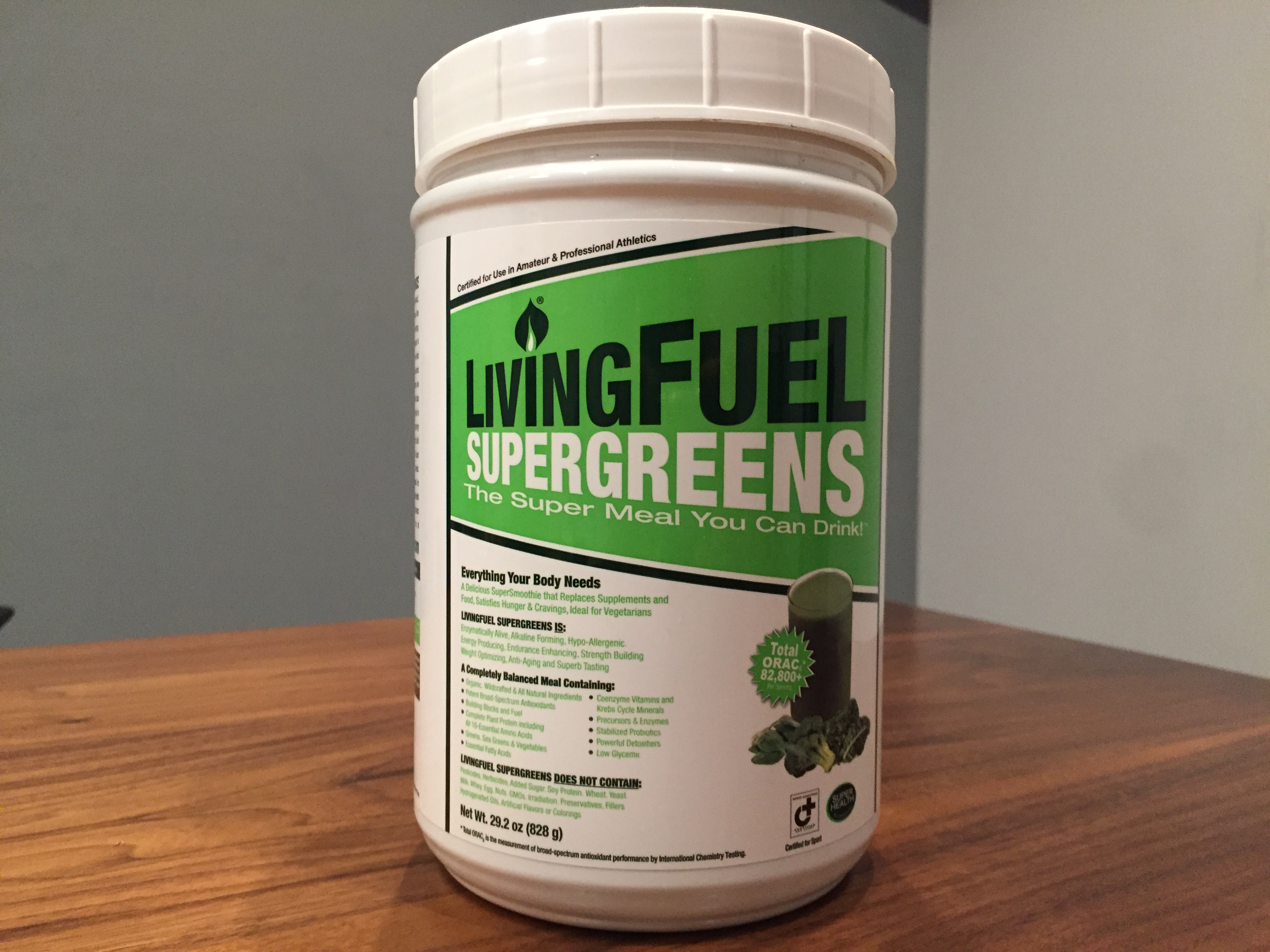 LivingFuel SuperGreens Taste