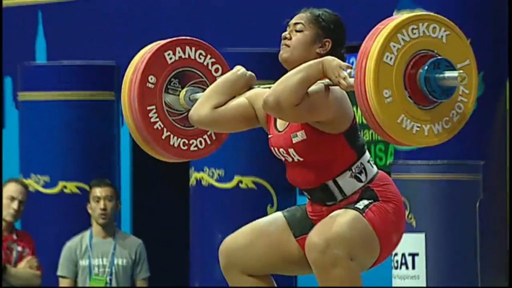 Kuinini Manumua Wins Bronze for America at Youth World Weightlifting ...