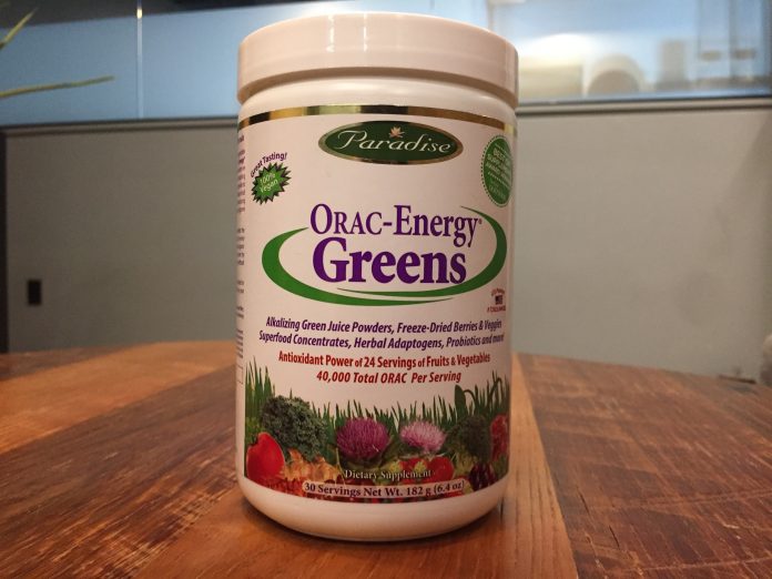 ORAC-Energy Greens