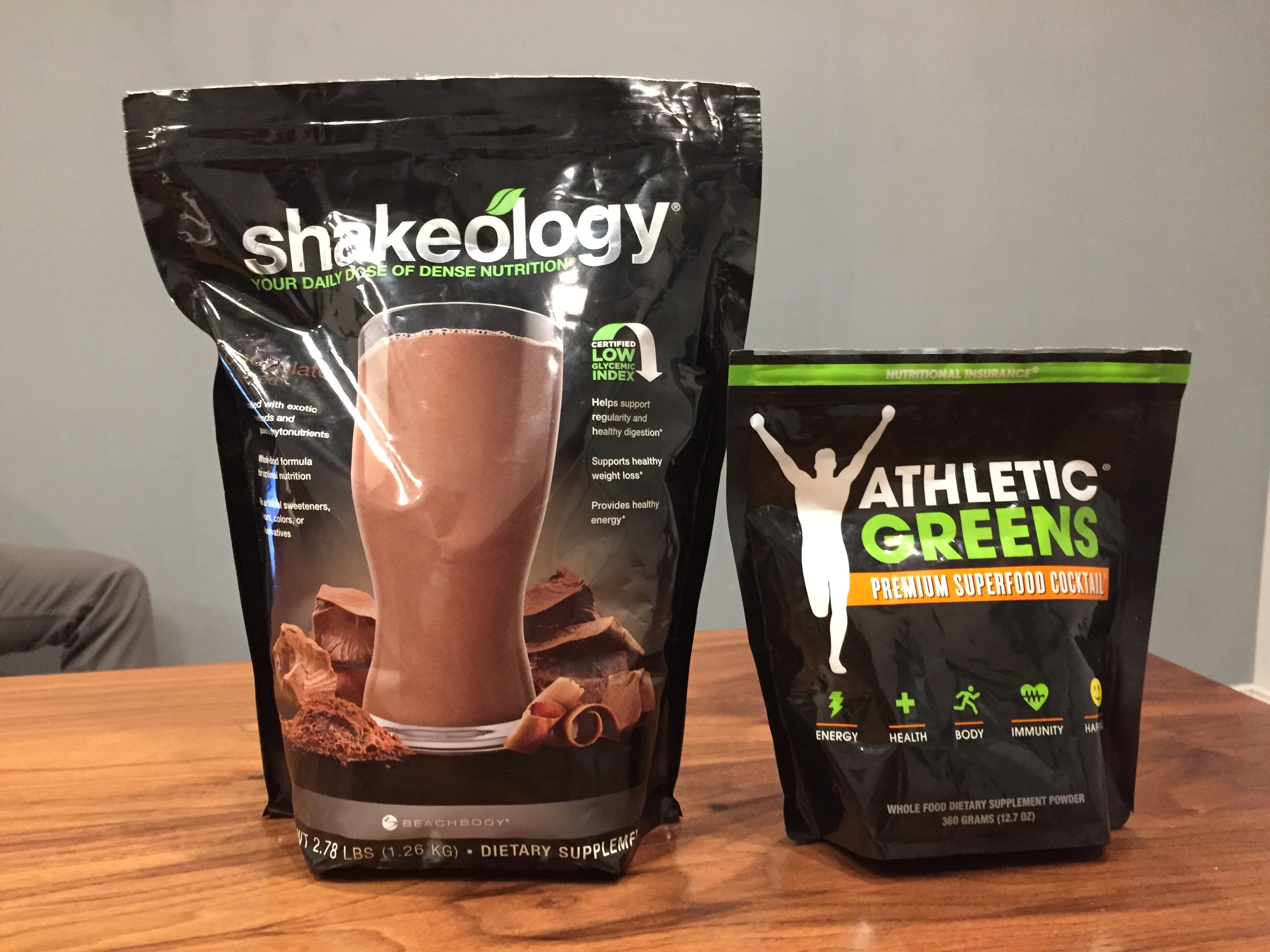 Shakeology Versus Athletic Greens