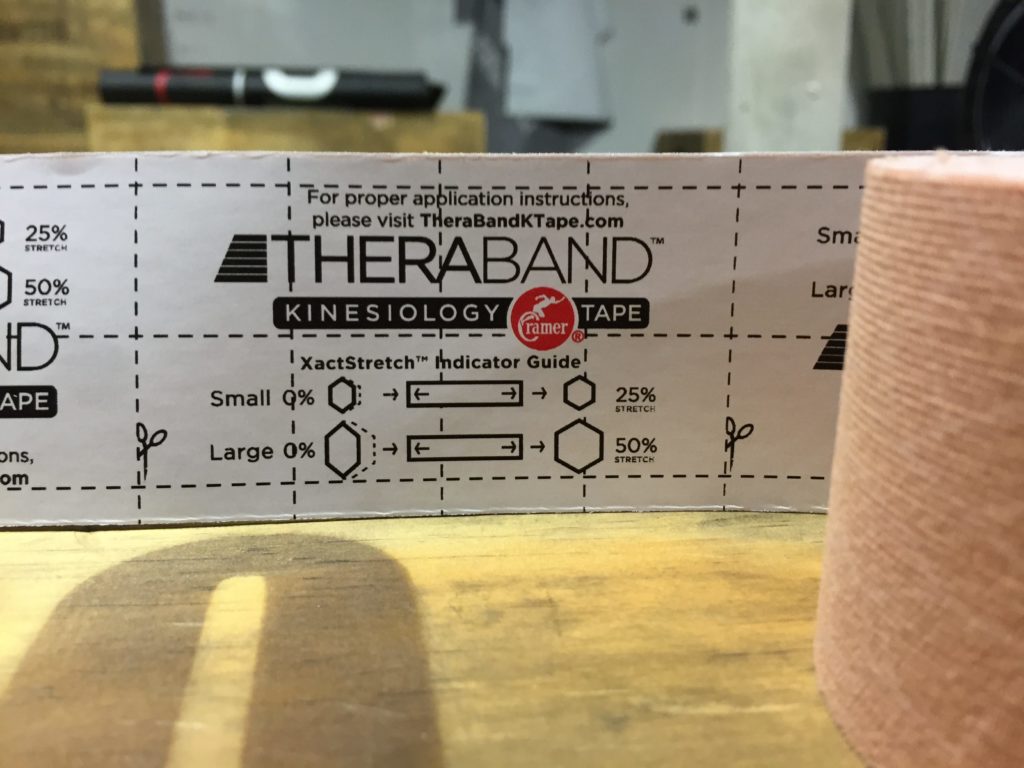 TheraBand Kinesiology Tape Fit