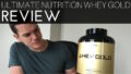 Ultimate Nutrition Whey Gold Review