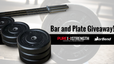 Bar and Plate Giveaway