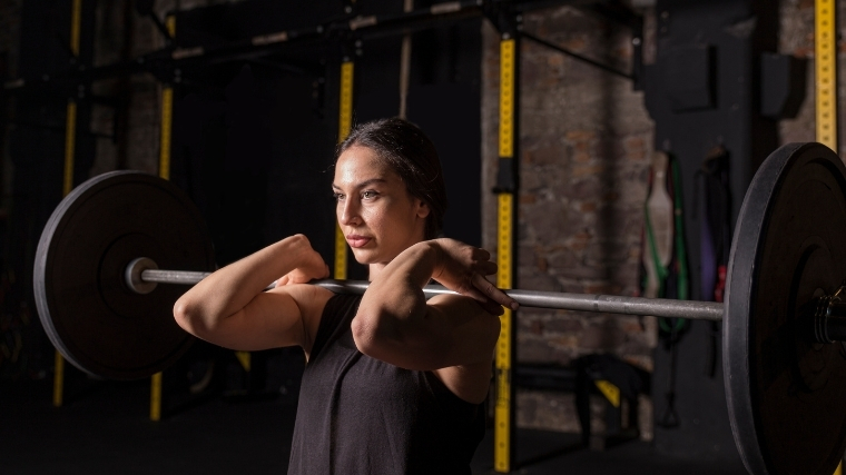 Is there anyone else have an issue with grip for front squats