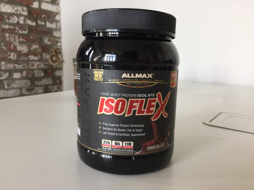 AllMax IsoFlex Ingredients