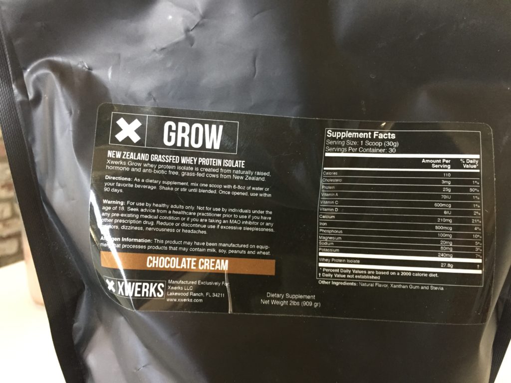 Xwerks Grow Nutrition