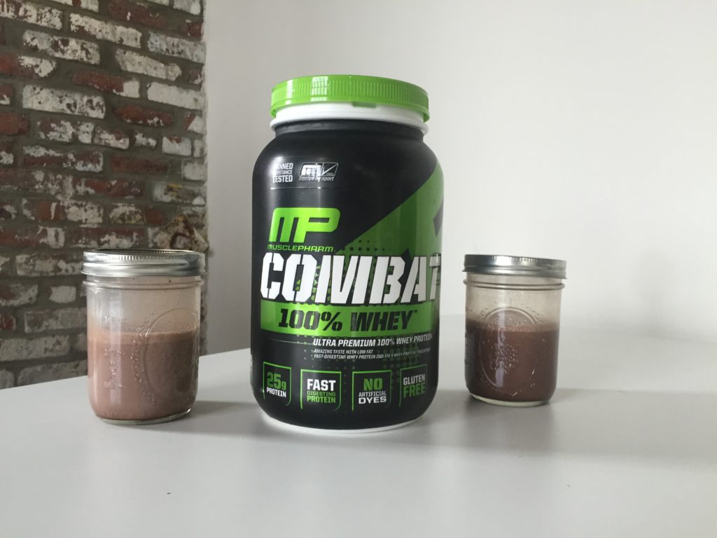 MusclePharm Combat Whey Nutrition