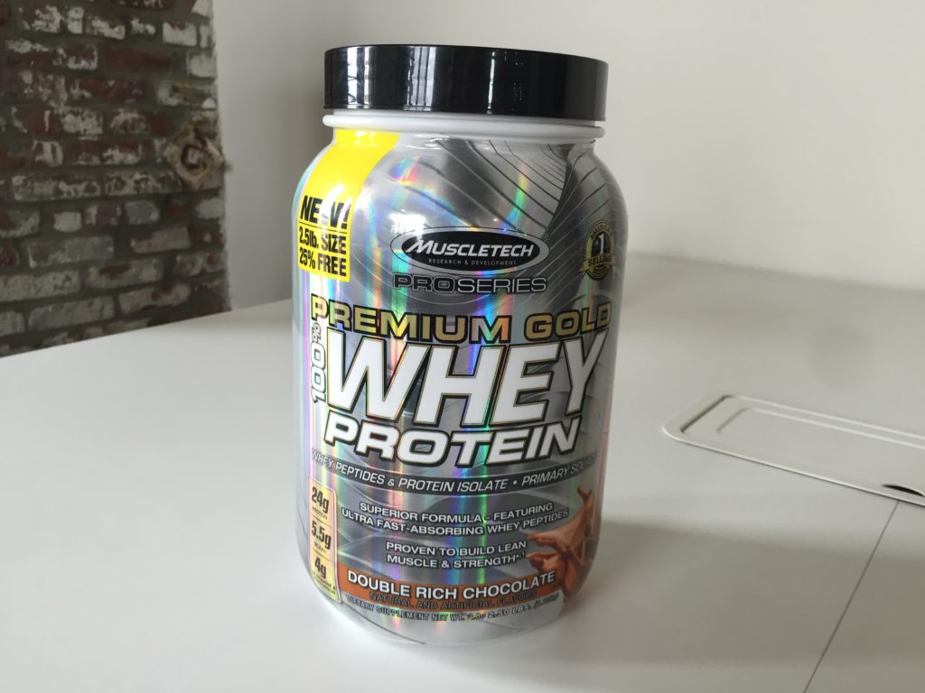 MuscleTech Premium Gold Whey Protein Ingredients