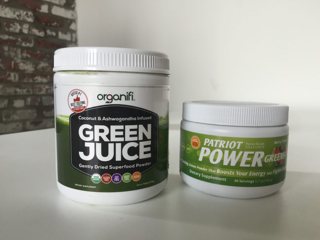 Patriot Power Greens vs Organifi