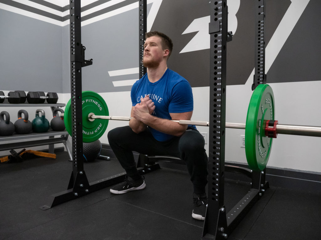 Zercher Squat Oefengids - rijden omhoog