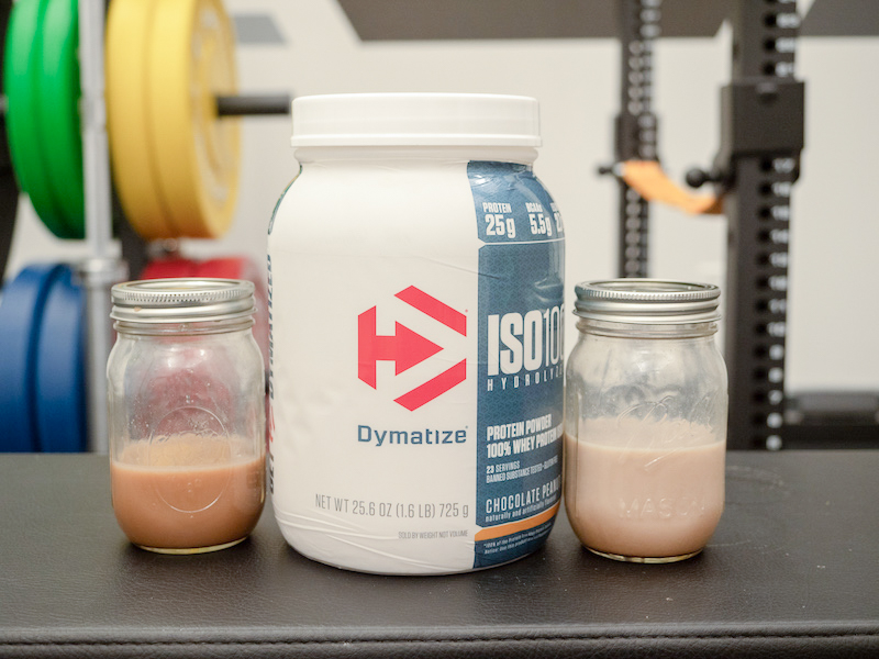 Dymatize ISO 100 Whey Protein Powder with Hydrolyzed Whey Isolate, Strawberry, 25.6 Ounce : Health & Household