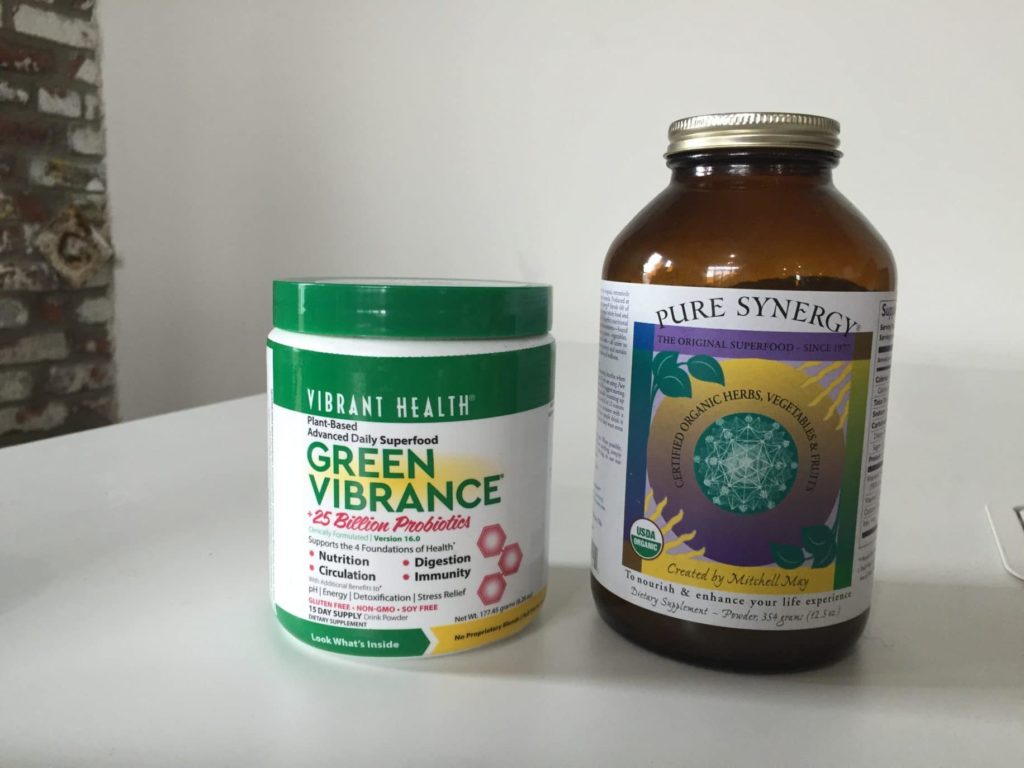 Green Vibrance vs. Pure Synergy Supplements