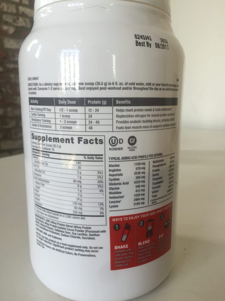 Gnc Pro Performance Whey Review Do Generic Brands Measure Up