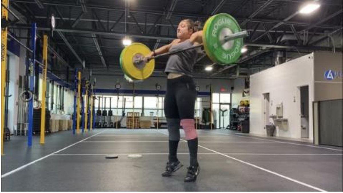 Snatch PULL / weightlifting 