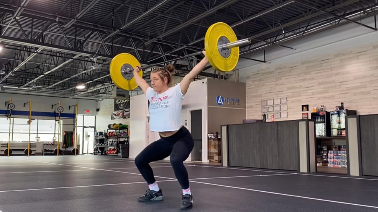 power snatch position 4 