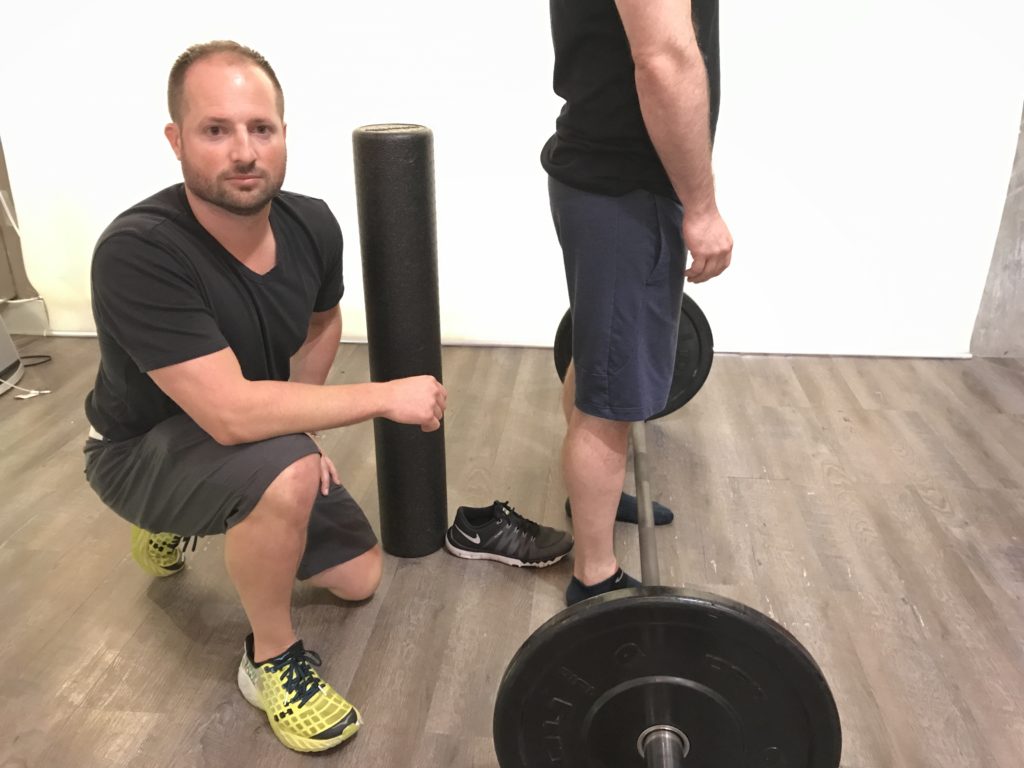 Foam Roller Hip Hinge Test