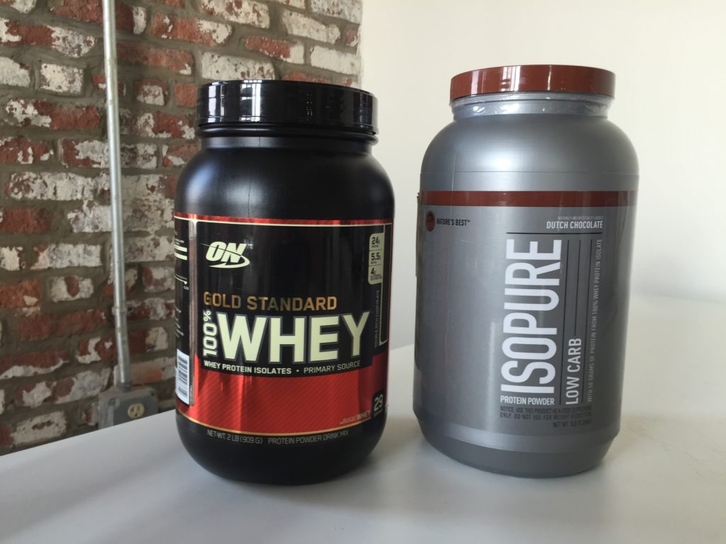 Optimum Nutrition Comparison Chart