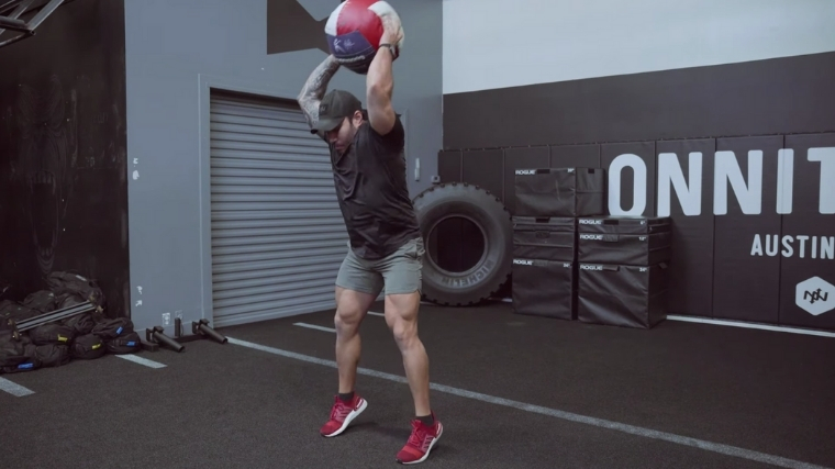 Medicine Ball Slam Step 2