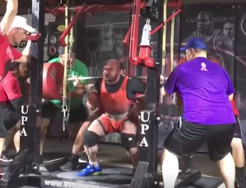 amit sapir squat record