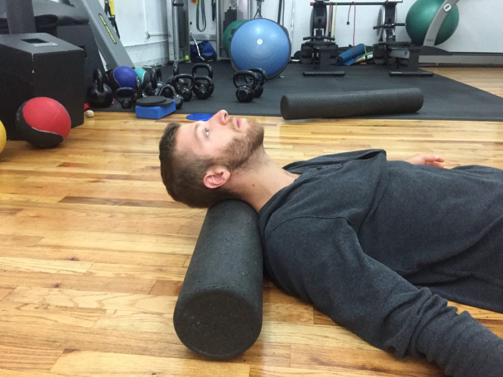 Foam Roller Exercises for the Neck