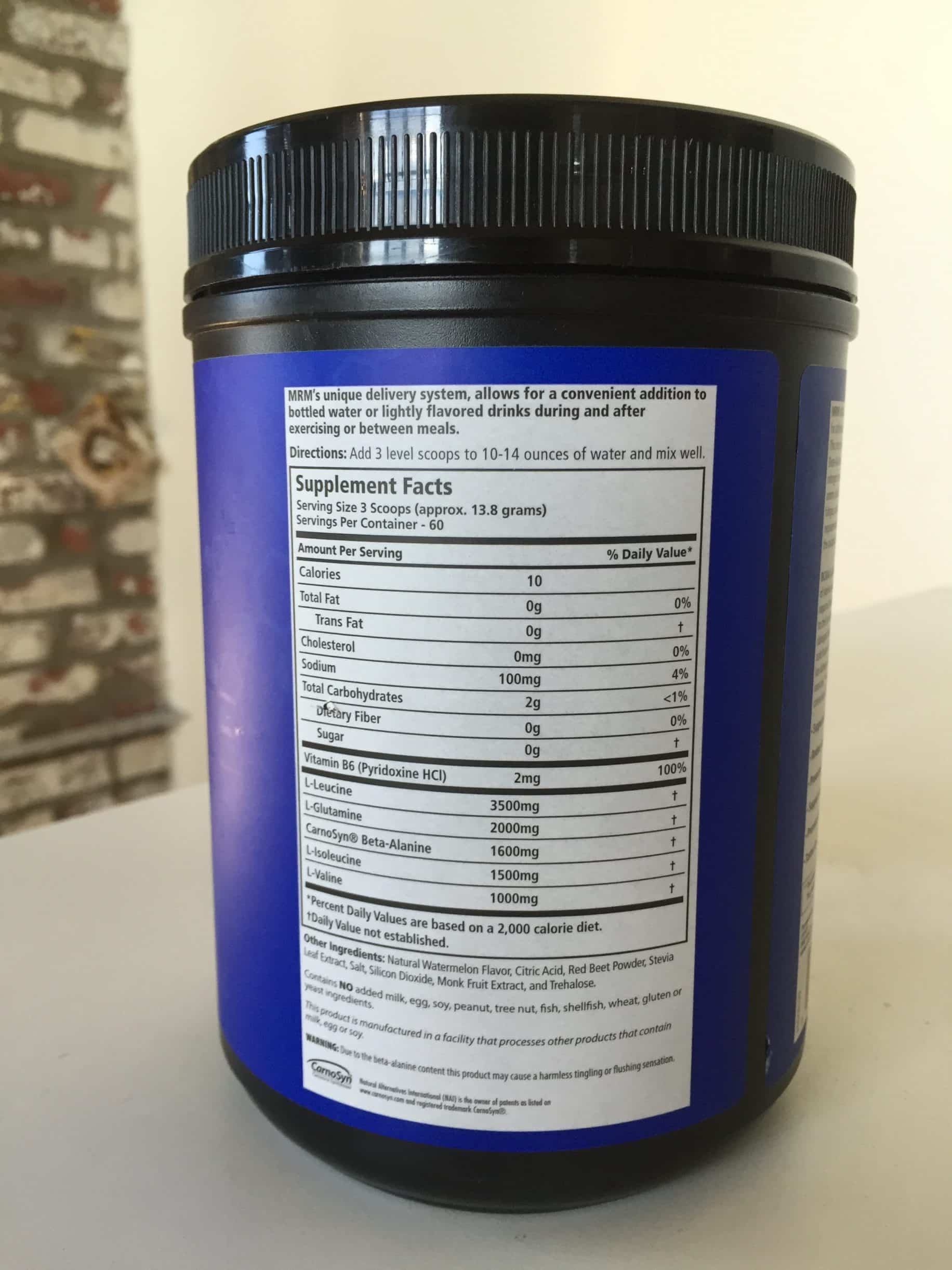 MRM BCAA+G Reload PostWorkout Recovery Review (2024) BarBend