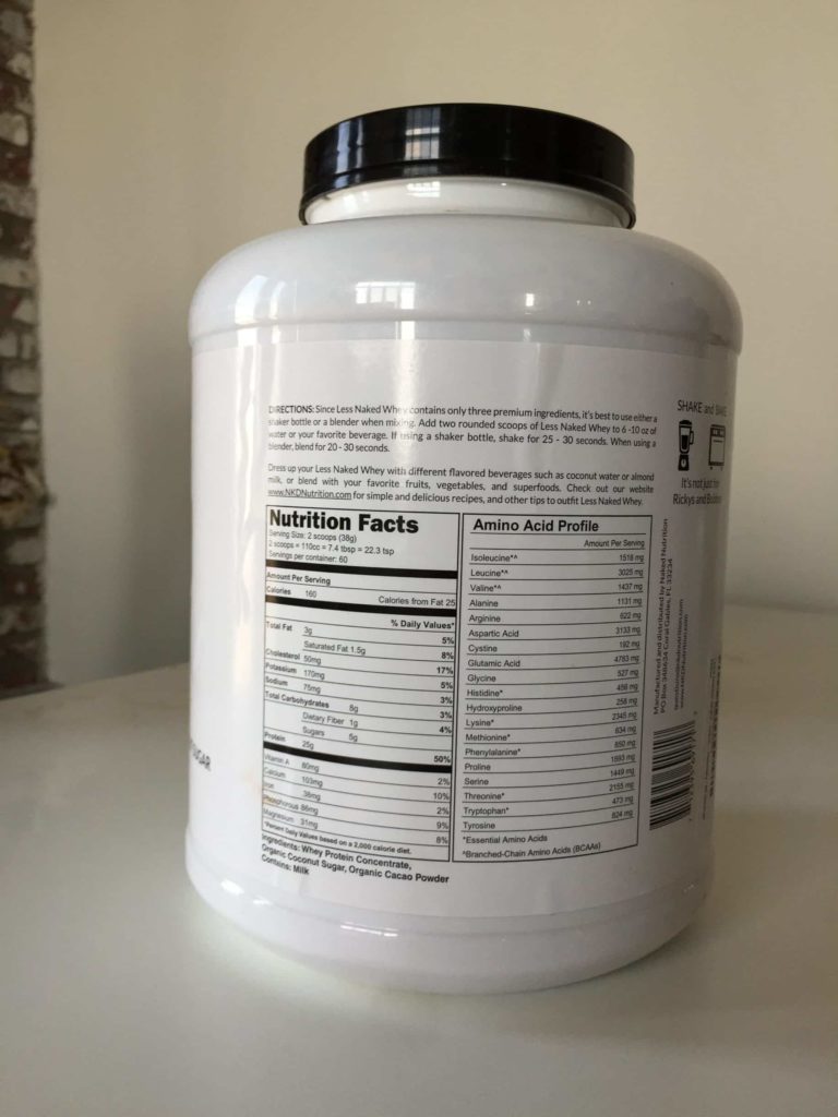 Grass-Fed Whey Protein Powder 5lb - Naked Whey – Naked Nutrition Canada