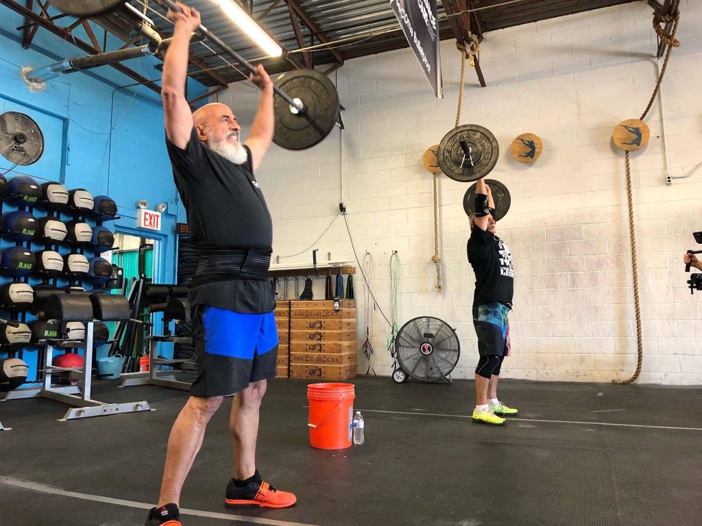 This Crossfit Team Series Pair Is 138 Years Strong Barbend