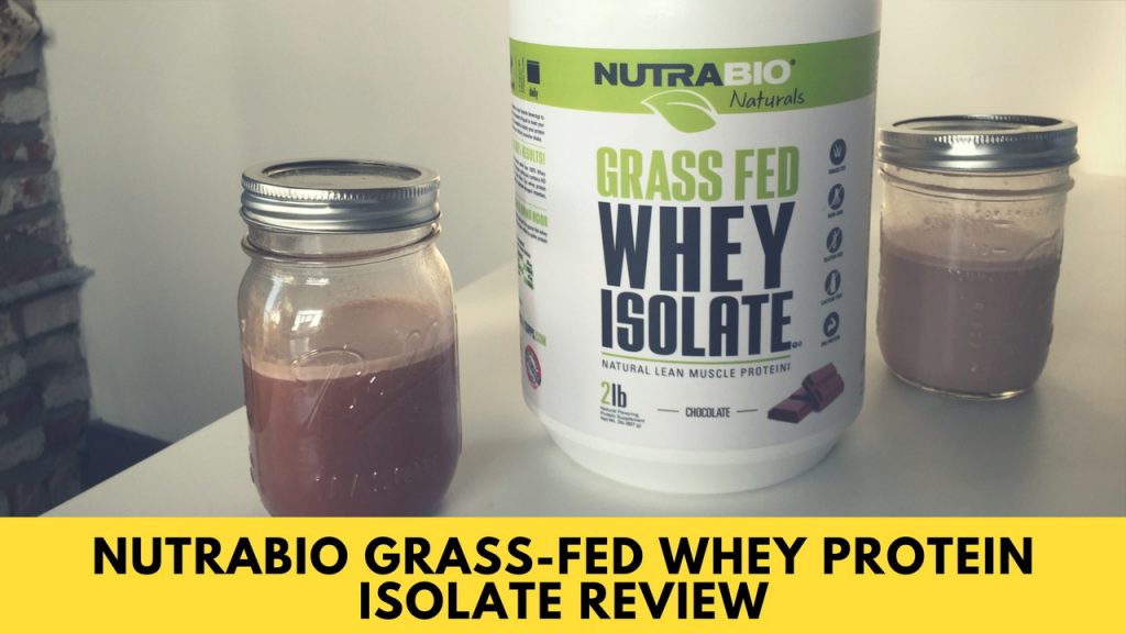 Grass Fed Whey Protein Isolate – NutraBio Brands