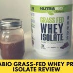 NutraBio Naturals Grass-Fed Whey Isolate